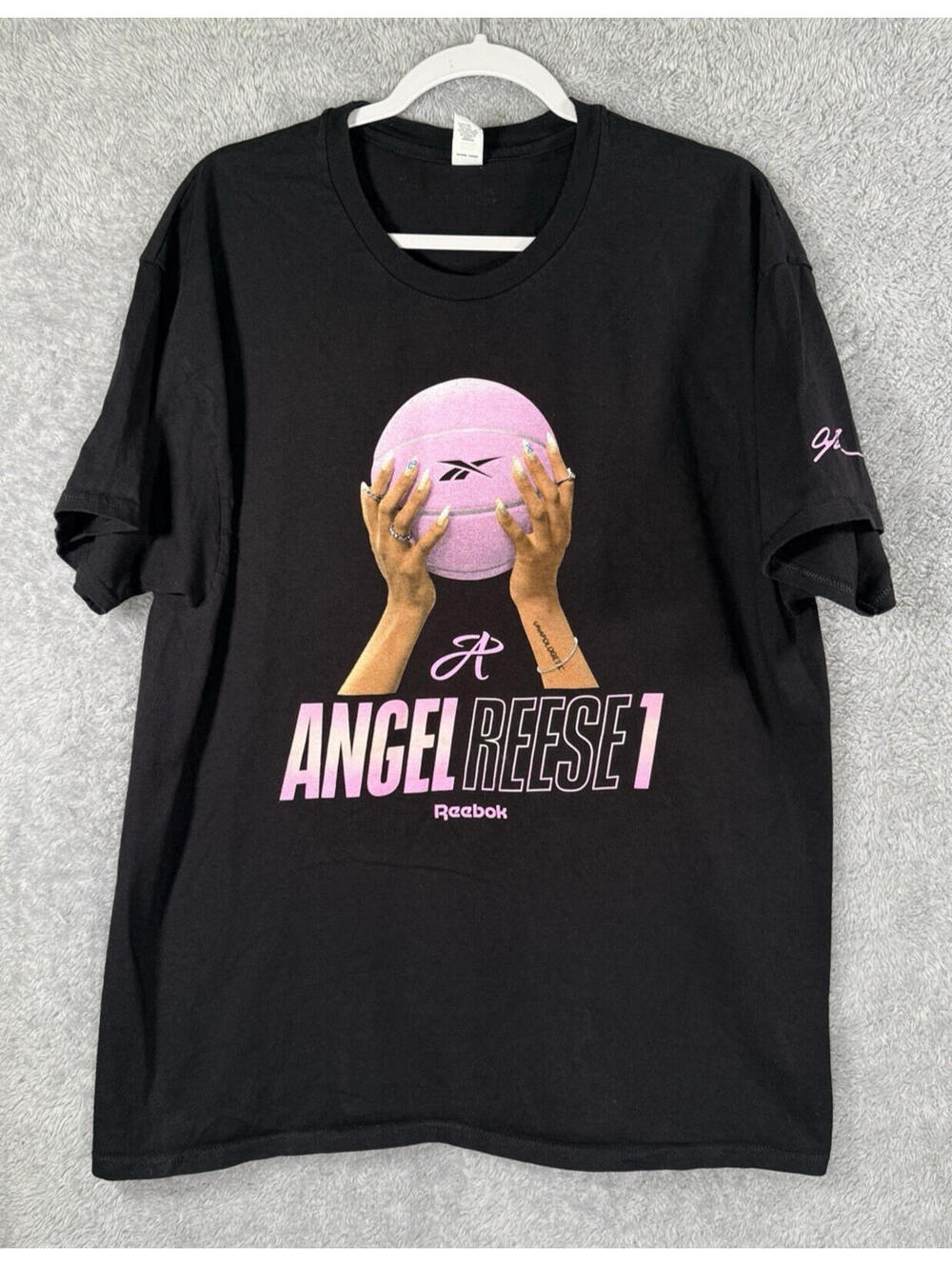 Angel Reese 1 Reebok Shirt - Chicago Sky 8/15/2025 Game  Size XL